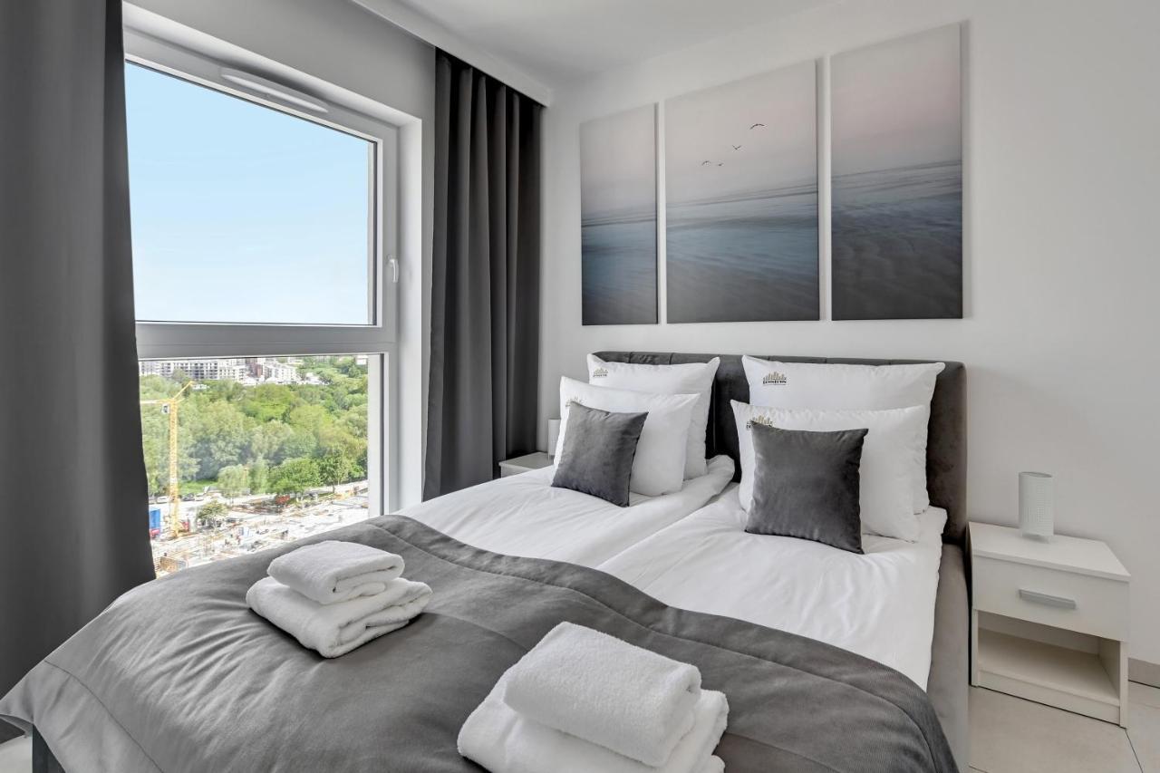 Sea View Letnica Tower & Sea View By Downtown Apartments Danzig Exterior foto