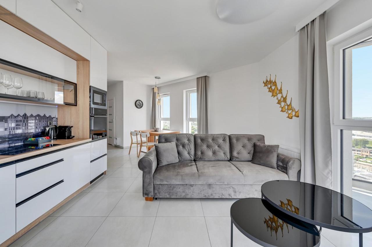 Sea View Letnica Tower & Sea View By Downtown Apartments Danzig Exterior foto