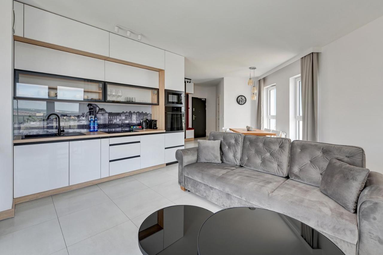 Sea View Letnica Tower & Sea View By Downtown Apartments Danzig Exterior foto